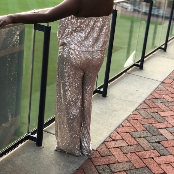 Gold sequin Jumper - Picture 2 of 2